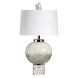 Silver Coral Table Lamp CVIDA044 Crestview Collection