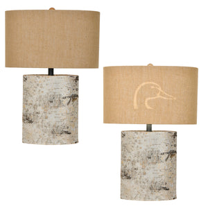 Birch Wood Table Lamp CVLY1913 Crestview Collection