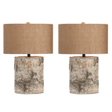 Birch Wood Table Lamp CVLY1913 Crestview Collection