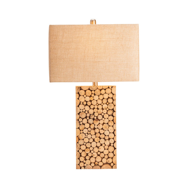 Stacked Wood Table Lamp CVLY1920 Crestview Collection