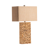 Stacked Wood Table Lamp CVLY1920 Crestview Collection