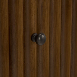 Safavieh Rosalisa Single Bathroom Vanity with Marble Top Integrated Ceramic Sink Walnut Wood Cabinet 36 inches CVN1002A-36