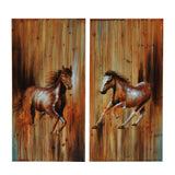 Full Gallop 1 & 2 Wall Art