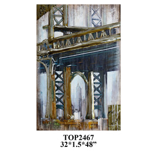 Bridge Wall Art CVTOP2467 CVTOP2467 Crestview Collection