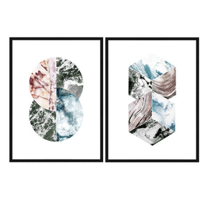 Marble Duo Wall Art CVTOP2707 Crestview Collection