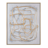 Gilded Lines Wall Art CVTOP3234 Crestview Collection