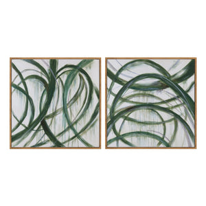 Evergreen Twists Wall Art CVTOP3235 Crestview Collection