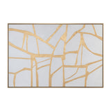 Gold Lines Wall Art