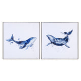 Whales Tails Wall Art CVTOP3252 Crestview Collection