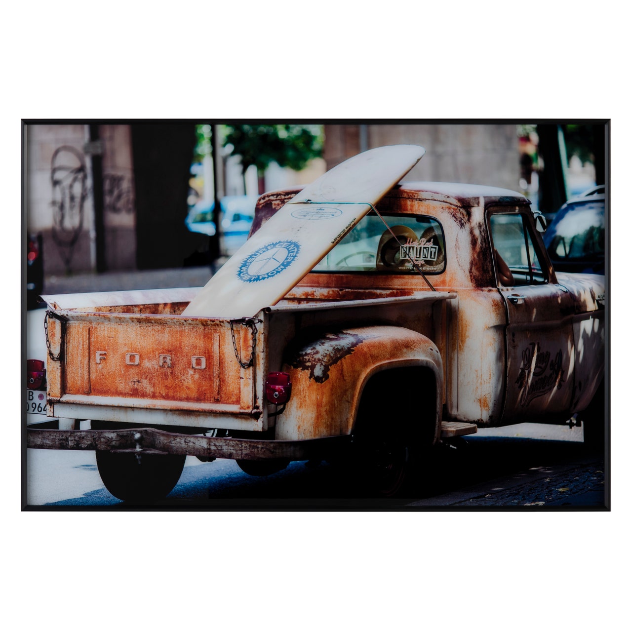Crestview Collection Surf's Up Vintage Truck Wall Art