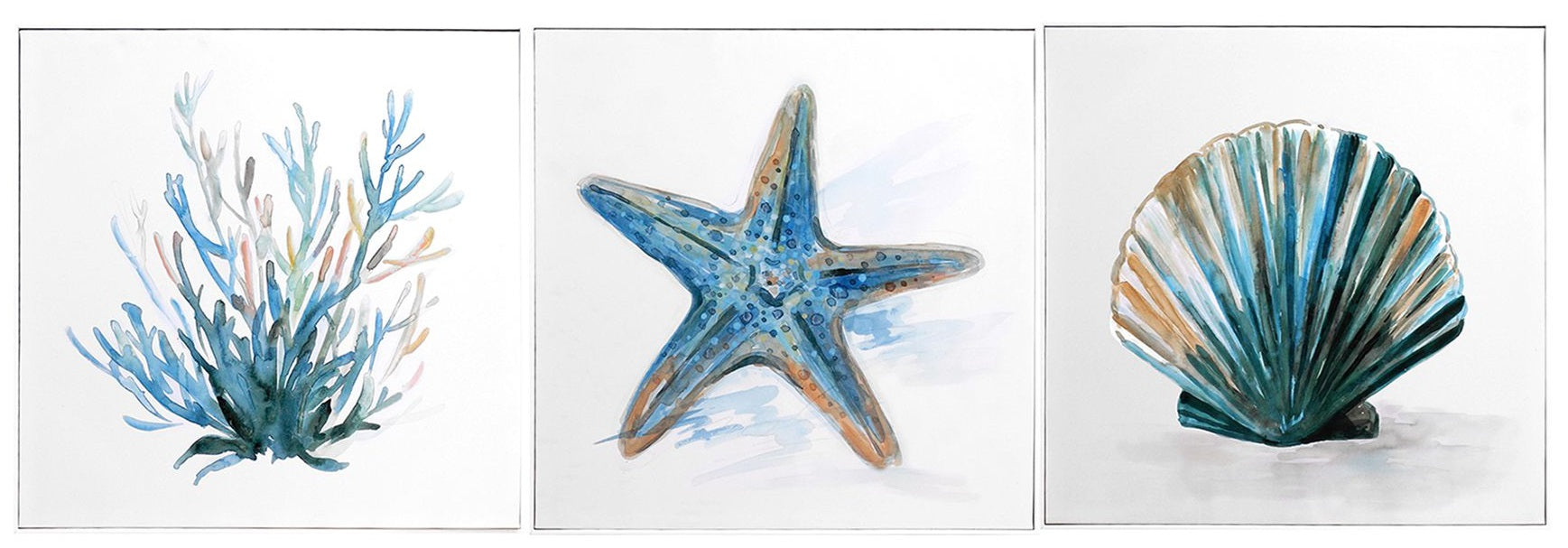 Crestview Collection Under The Sea Canvas Painting