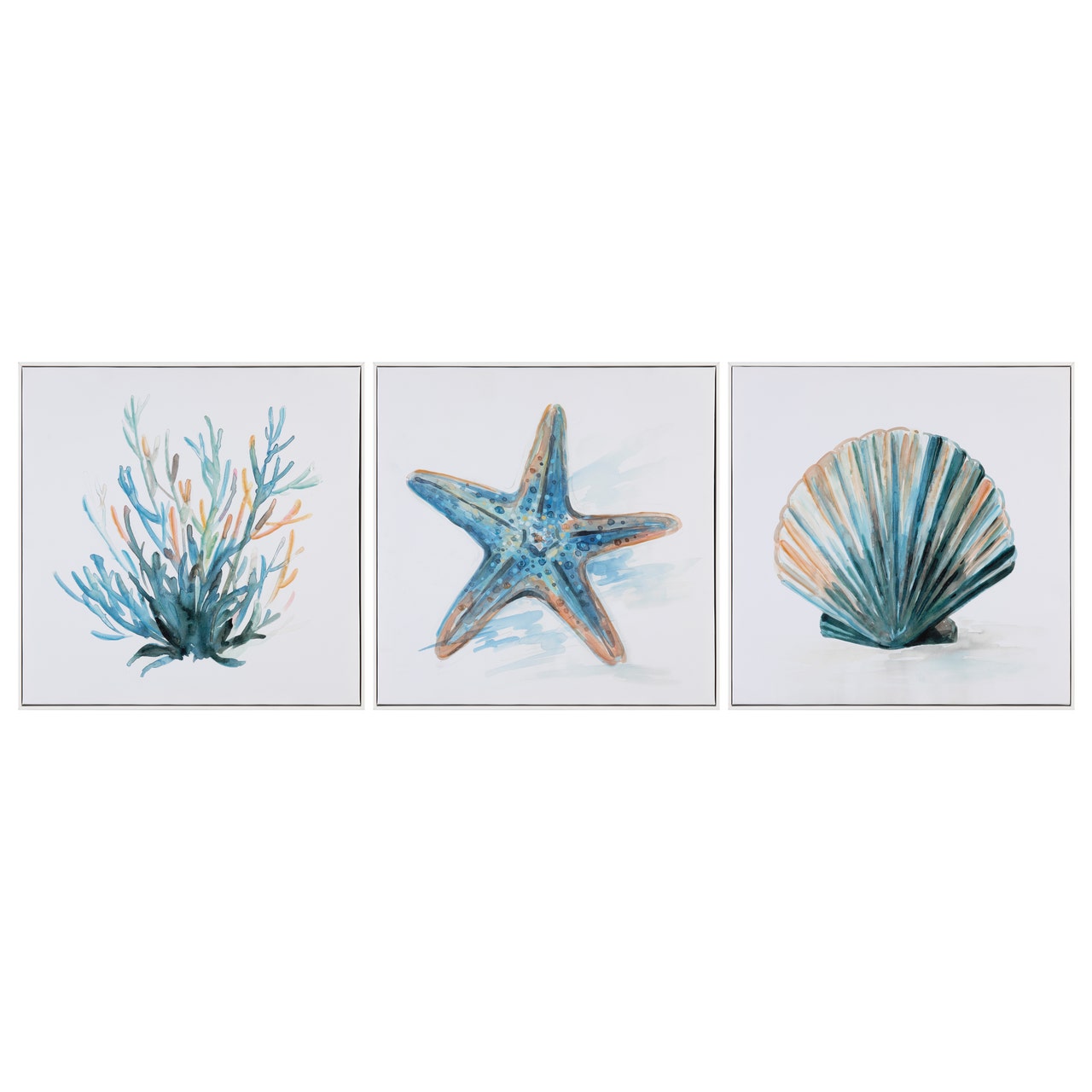 Crestview Collection Under The Sea Canvas Painting - Thumbnail 5