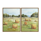 Hay Rolls Wall Art CVTOP3357 Crestview Collection