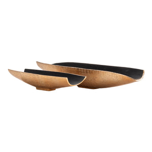 Zara Two-toned Nesting Boat Shaped Bowl CVTZRN001 Crestview Collection