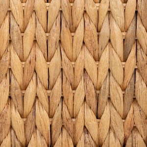 Safavieh SOLOMON Water Hyacinth Dining Chair – Handcrafted Natural Beige Upholstered Elegance for Your Home CWK2000A