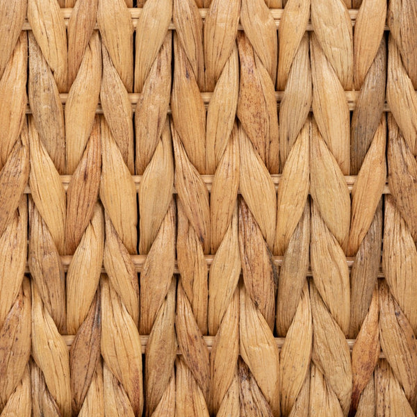 Safavieh SOLOMON Water Hyacinth Dining Chair – Handcrafted Natural Beige Upholstered Elegance for Your Home CWK2000A