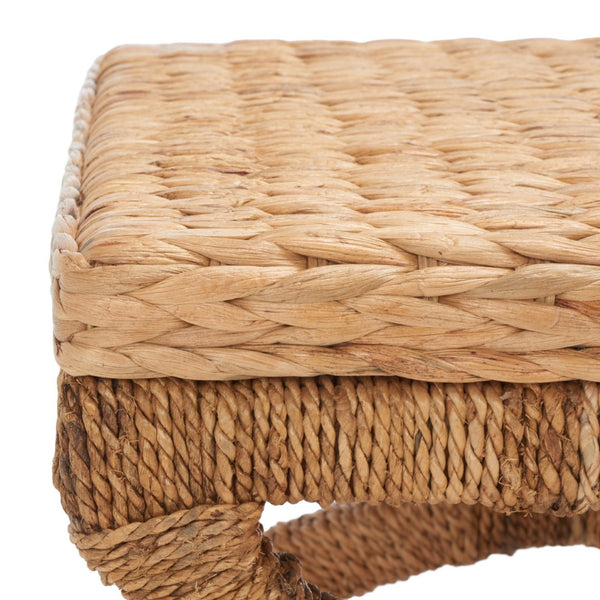 Safavieh CAYCEE Waterhyacinth Coffee Table - Hand-Woven Natural Design for Boho, Coastal & Modern Decor CWK2003A