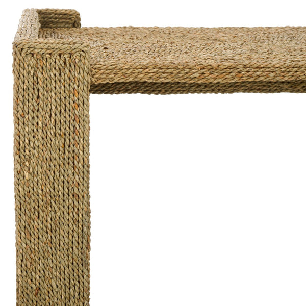 Safavieh WYNIMA Sea Grass Accent Table - Stylish, Durable Design Perfect for Living Rooms and Bedrooms Natural CWK2008B