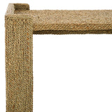 Safavieh Wynima Sea Grass Accent Table Natural Wood / Seagrass / Metal CWK2008B