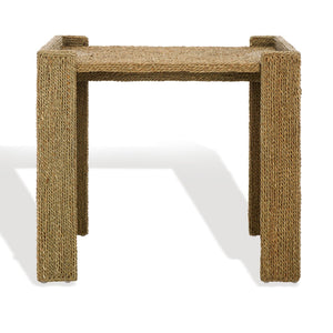 Safavieh WYNIMA Sea Grass Accent Table - Stylish, Durable Design Perfect for Living Rooms and Bedrooms Natural CWK2008B