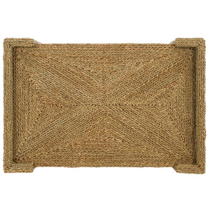 Safavieh WYNIMA Sea Grass Accent Table - Stylish, Durable Design Perfect for Living Rooms and Bedrooms Natural CWK2008B