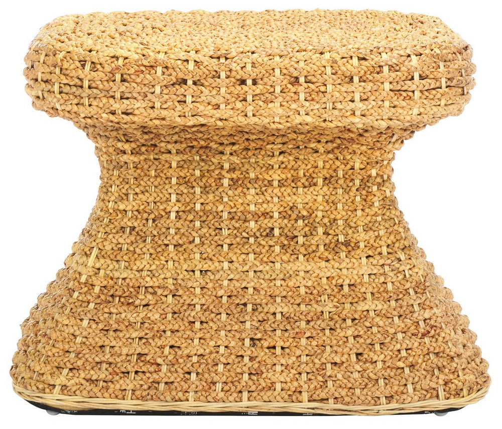 Safavieh Caprianna Woven Waterhyacinth Accent Table Natural CWK2010A