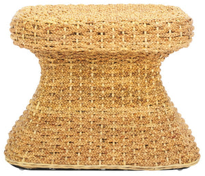 Safavieh Caprianna Woven Waterhyacinth Accent Table Natural CWK2010A