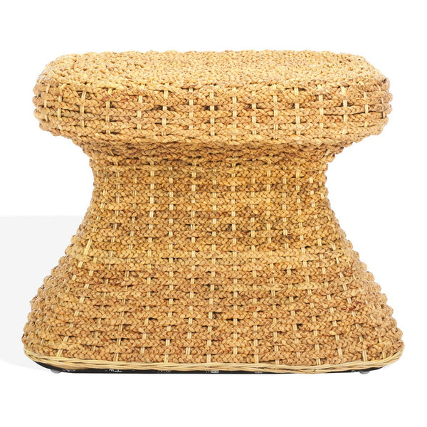 Safavieh Caprianna Woven Waterhyacinth Accent Table Natural CWK2010A