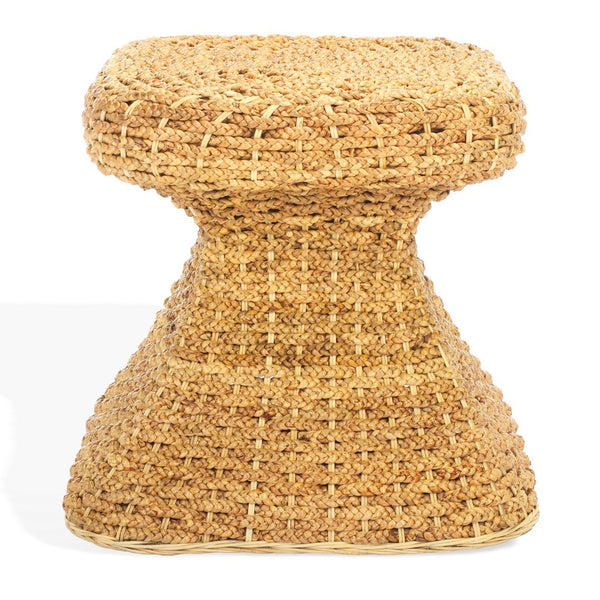 Safavieh Caprianna Woven Waterhyacinth Accent Table Natural CWK2010A