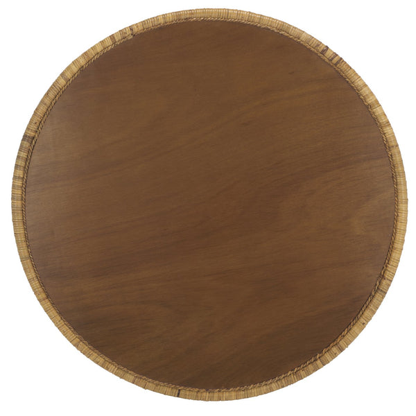 Safavieh Braylen Rattan And Glass Round Coffee Table – Rustic Elegance For Modern Living Spaces, Natural Charm Natural Rattan ,Rattan Pole ,Plywood Cwk2021a