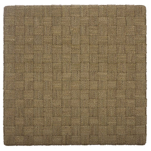 Safavieh Norabelle Square Woven Seagrass Coffee Table In Natural - Elegant Design For Modern & Classic Spaces Natural Seagrass ,Mahogany Wood Cwk2025a