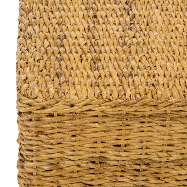 Safavieh Donovan Abaca Fiber Square Coffee Table Artisan Woven Natural Low Profile Living Room CWK2040A