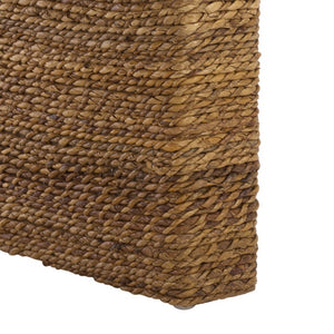 Safavieh Akina Handwoven Abaca Fiber Bench Solid Wood Frame Organic Coastal Entryway Accent CWK2041A