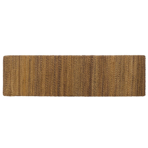 Safavieh Akina Handwoven Abaca Fiber Bench Solid Wood Frame Organic Coastal Entryway Accent CWK2041A