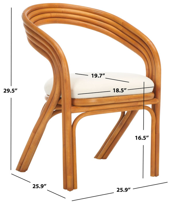 Safavieh Jennabrook Rattan Dining Chair CWK3003A