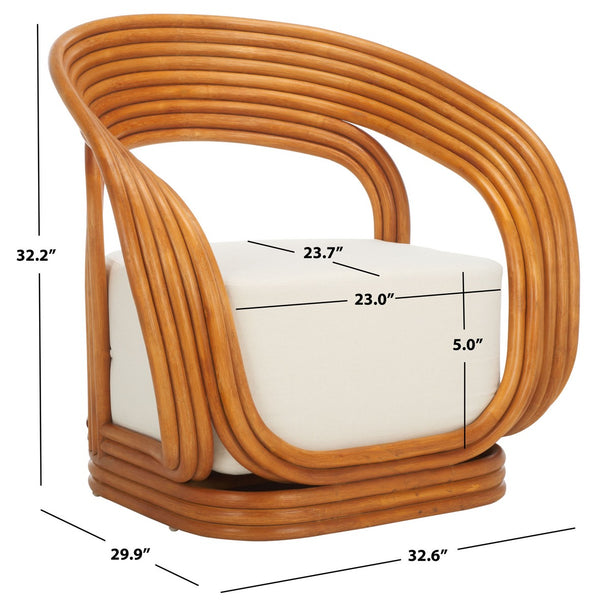 Safavieh Giorno Rattan Accent Chair CWK3004A