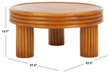 Safavieh Bayard Rattan Round Coffee Table CWK3008A