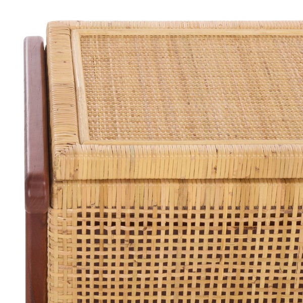 Safavieh Irena Solid Wood Storage Trunk with Walnut Finish for Bedroom or Living Room CWK4000A