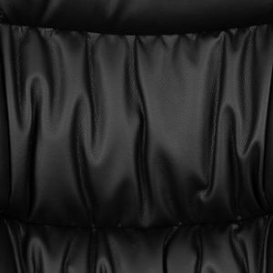 English Elm Flash Big & Tall Ergonomic Swivel Office Chair - 400 lb Capacity, Padded Arms & Adjustable Height Black CX-1179H-BK-GG