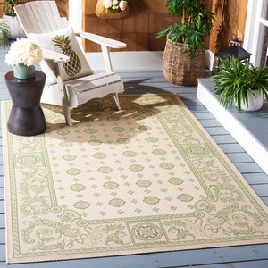 Safavieh Courtyard Elegant Floral Rug – Timeless Turkish Design For Sophisticated Home Décor And Comfort Natural ,Brown 88% Polypropylene,12% Polyester Cy1356-3001-2