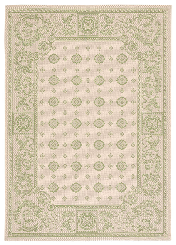 Safavieh Courtyard Elegant Floral Rug – Timeless Turkish Design For Sophisticated Home Décor And Comfort Natural ,Brown 88% Polypropylene,12% Polyester Cy1356-3001-2