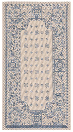 Safavieh Courtyard Elegant Floral Rug – Timeless Turkish Design For Sophisticated Home Décor And Comfort Natural ,Brown 88% Polypropylene,12% Polyester Cy1356-3001-2