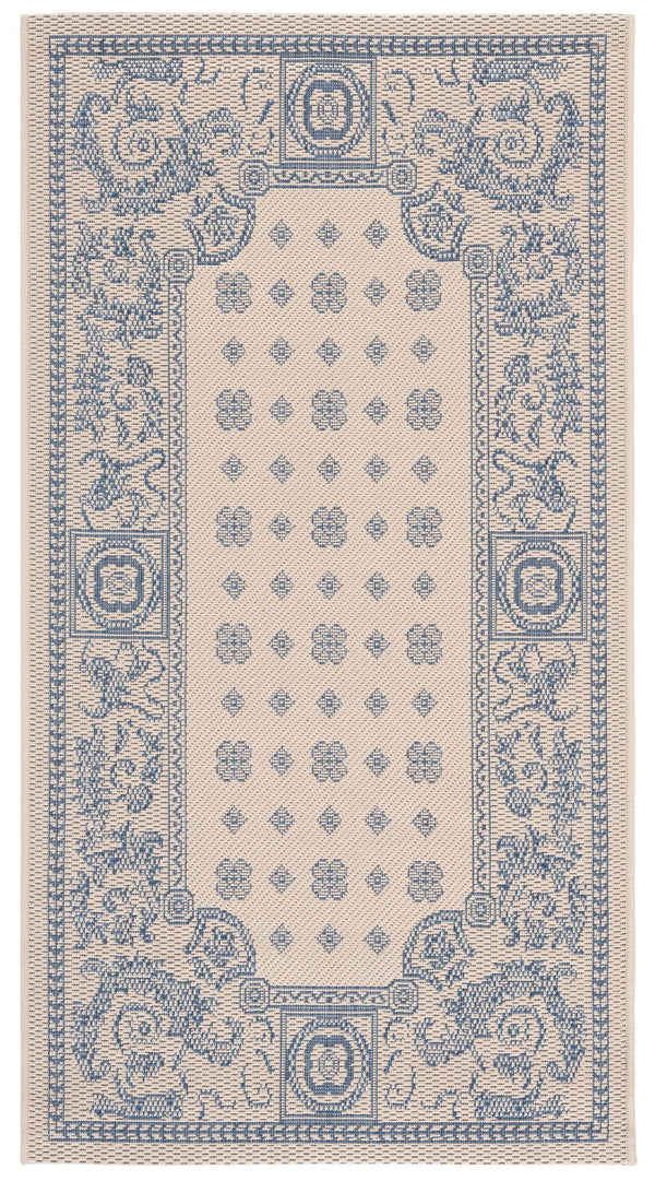 Safavieh Courtyard Elegant Floral Rug – Timeless Turkish Design For Sophisticated Home Décor And Comfort Natural ,Brown 88% Polypropylene,12% Polyester Cy1356-3001-2