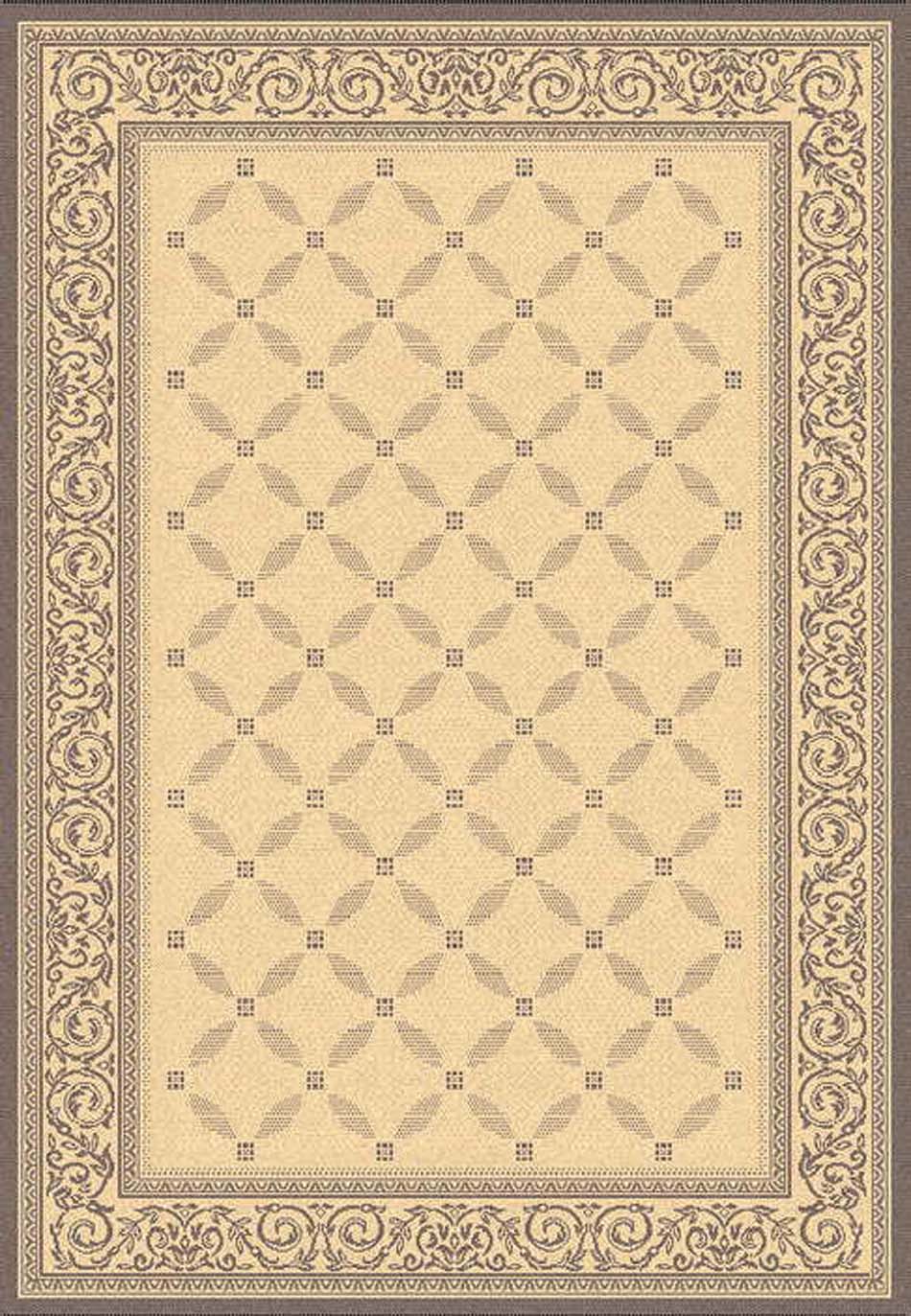 Safavieh Courtyard Timeless Red Area Rug – Durable, Stylish, And Oeko-tex Certified For Indoor Or Outdoor Use Natural ,Brown 88% Polypropylene,12% Polyester Cy1502-3001-2