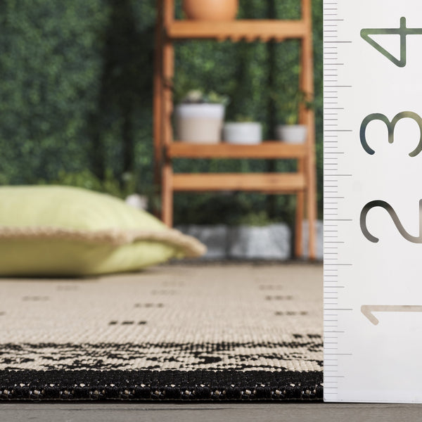 Safavieh Courtyard Timeless Red Area Rug – Durable, Stylish, And Oeko-tex Certified For Indoor Or Outdoor Use Natural ,Brown 88% Polypropylene,12% Polyester Cy1502-3001-2