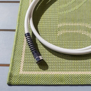 Safavieh Courtyard Elegant Area Rug In Natural And Blue Hues - Durable, Versatile, And Stylish For Indoors & Outdoors Natural ,Blue 88% Polypropylene,12% Polyester Cy1906-3101-3