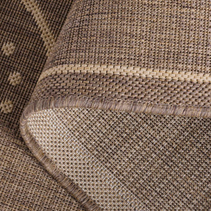 Safavieh Courtyard Elegant Area Rug In Natural And Blue Hues - Durable, Versatile, And Stylish For Indoors & Outdoors Natural ,Blue 88% Polypropylene,12% Polyester Cy1906-3101-3