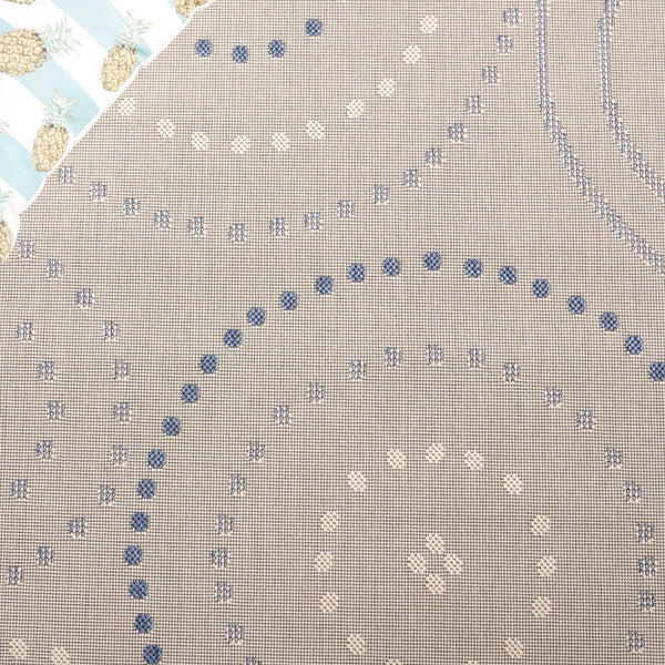 Safavieh Courtyard Elegant Area Rug In Natural And Blue Hues - Durable, Versatile, And Stylish For Indoors & Outdoors Natural ,Blue 88% Polypropylene,12% Polyester Cy1906-3101-3