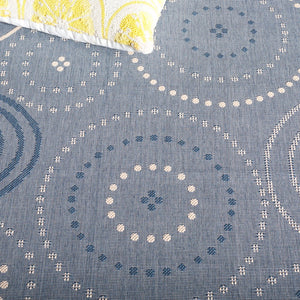 Safavieh Courtyard Elegant Area Rug In Natural And Blue Hues - Durable, Versatile, And Stylish For Indoors & Outdoors Natural ,Blue 88% Polypropylene,12% Polyester Cy1906-3101-3