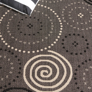 Safavieh Courtyard Elegant Area Rug In Natural And Blue Hues - Durable, Versatile, And Stylish For Indoors & Outdoors Natural ,Blue 88% Polypropylene,12% Polyester Cy1906-3101-3